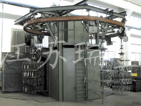 悬链式抛丸清理机