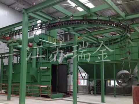 悬链式抛丸清理机