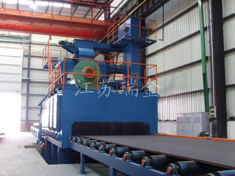 钢板预处理抛丸机