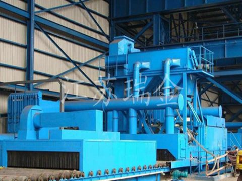 钢板预处理抛丸机