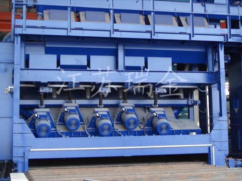 钢板预处理抛丸机