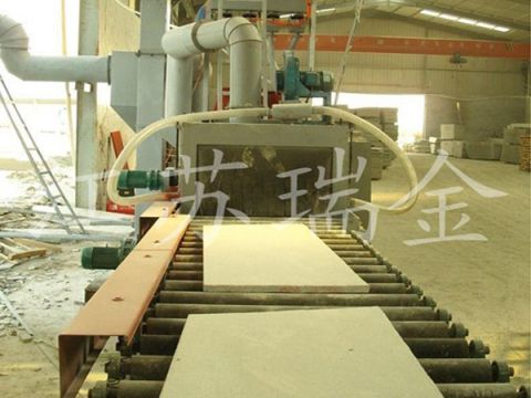 石材抛丸清理机